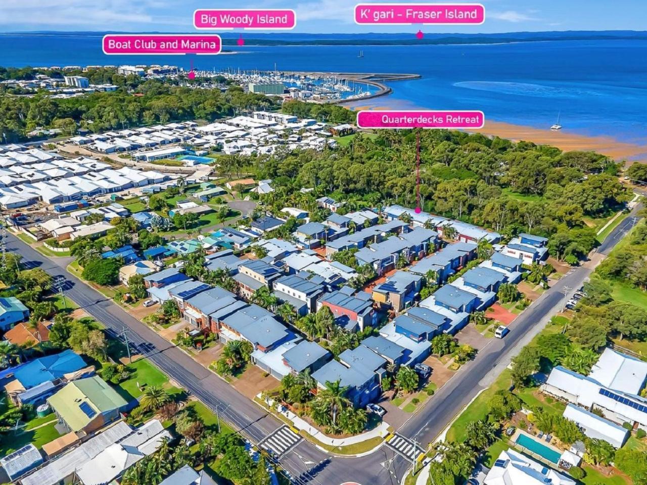 Quarterdecks Retreat Villa Urangan Exterior photo